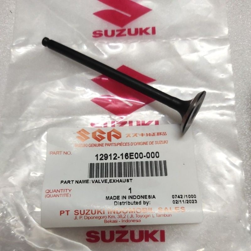 PAYUNG KLEP SUZUKI 12912-16E00-000 (exhaust) + 12911-16E00-000 (intake) SATRIA FU