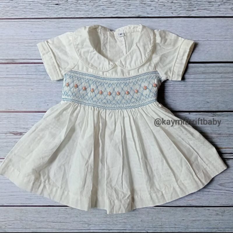 smocked dress tykes and tots (cutting brand)