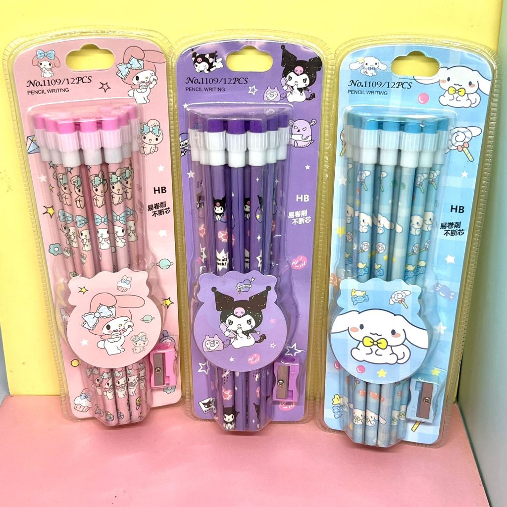 

Set Pensil Kayu Sanrio Capybara HB