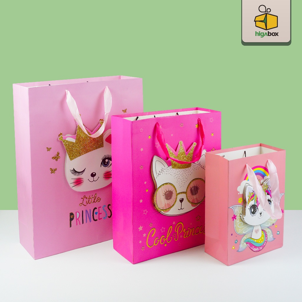 

Paper Bag Ulang Tahun Anak / Paper Bag Ultah Anak Karakter Kucing / Hampers bag / Gift Bag / Paper bag Kado Hampers / Paperbag Motif cat | AL01D3