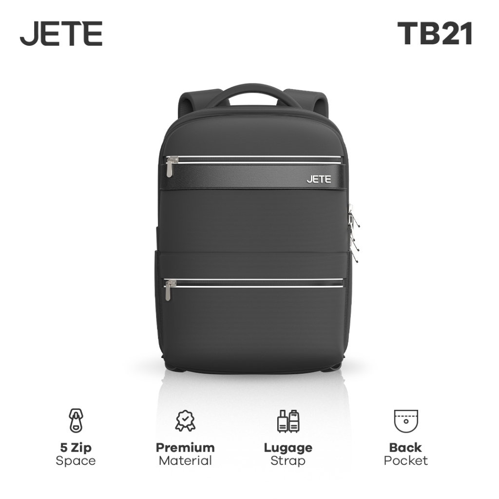 Tas Ransel Backpack Unisex JETE TB21 - Original