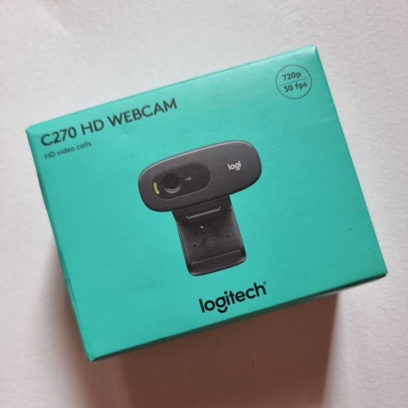 Logitech C270 HD Webcam ORI Second