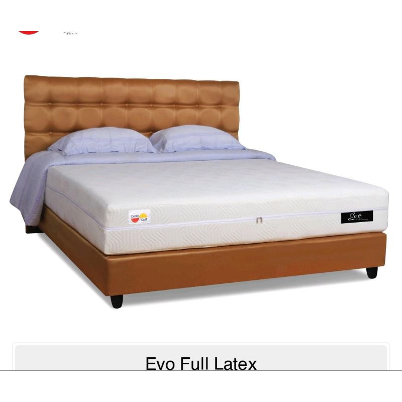 SPRING BED TERBARU CHIRO KASUR TIDUR EVO FULL LATEX KASUR TIDUR