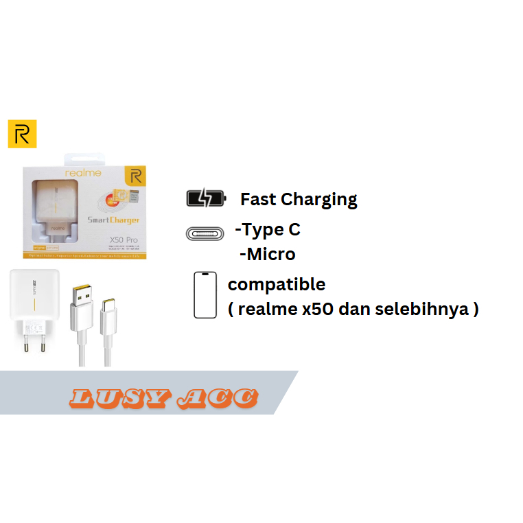 TC CHARGER  REALME X50 PRO