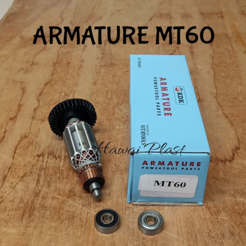 ARMATURE MESIN BOR MT60 MAKTEC | ANGKER MT60 ROTOR MESIN BOR LISTRIK