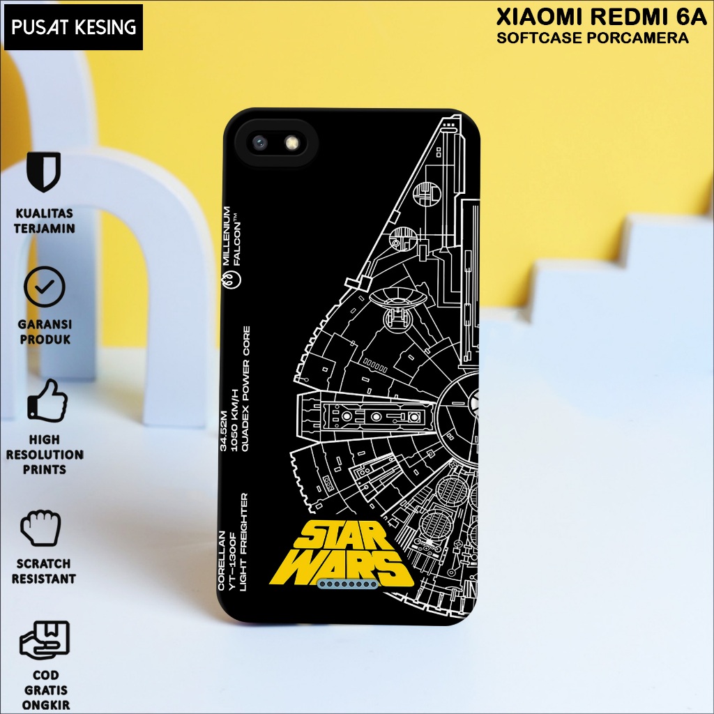 CASE XIAOMI REDMI 6A - Casing Hp Xiaomi Redmi 6A Motif STARWARS - Case Hp Xiaomi Redmi 6A - Casing H