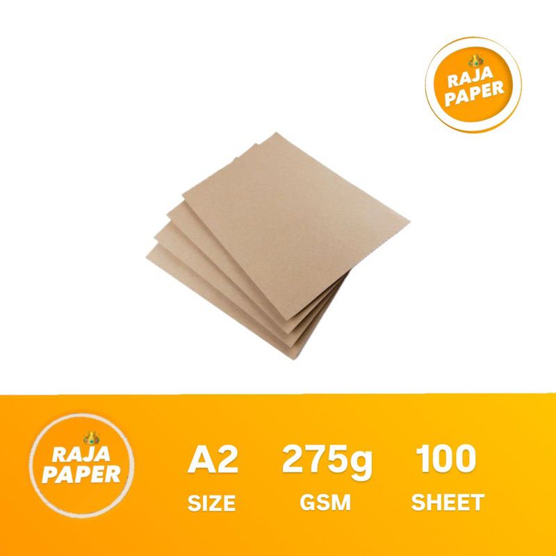 

Kertas Kraft Liner 275 Gsm A2 100 Lembar . ( 420 Mm x 594 Mm ) / ( 42 Cm x 59.4 Cm ) , 275 Gr / 275 Gram , Kertas Samson , Kertas Bungkus , Kertas Packing , Brown Kraft , Kertas Coklat , Brown Paper , Kraft Paper , Pembungkus Kertas , Kertas Packaging .