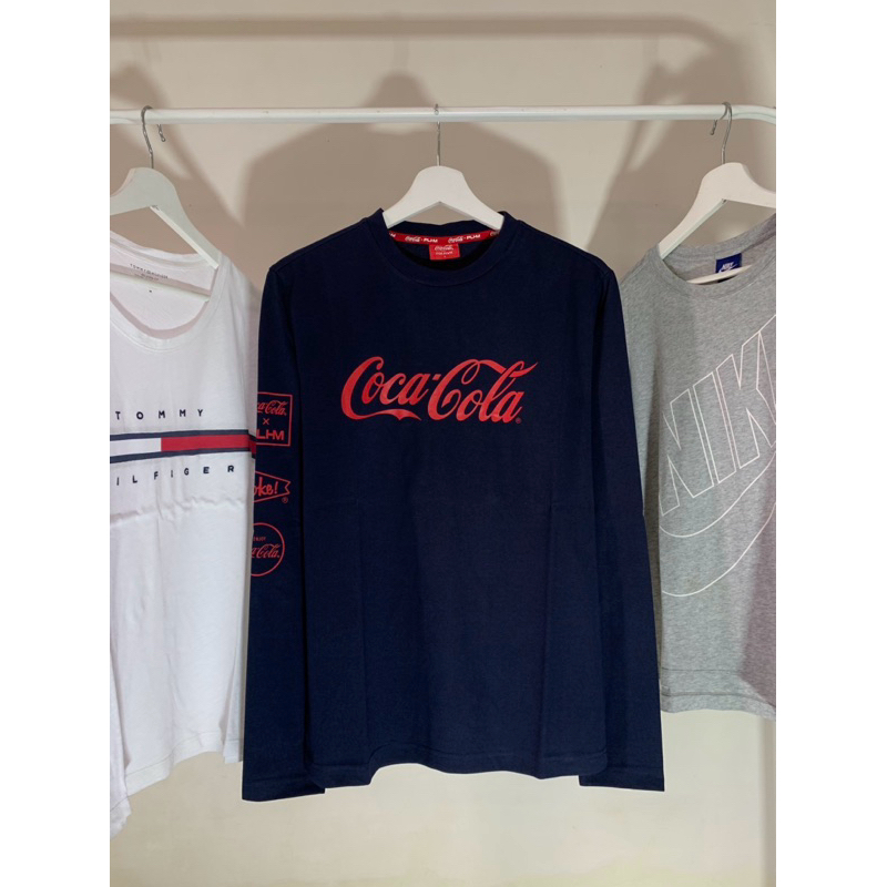 KAOS LENGAN PANJANG POLHAM X COCA COLA SECOND BRANDED