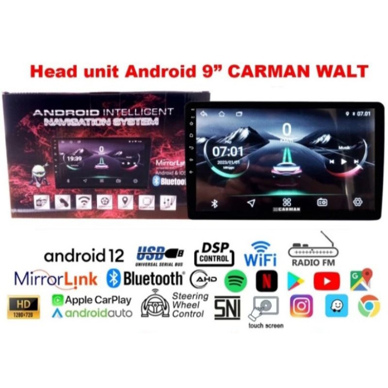 android mobil carman 9 inch - ram2/32