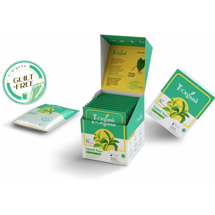 

T|Organa - Teh Stevia Teh Manis Tanpa Gula Isi 3 Tbag