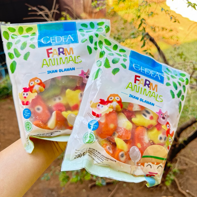 

CEDEA farm animal kids fish ball 200gr