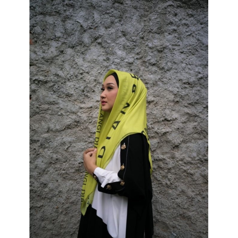 JILBAB DIAN PELANGI JFW LIME