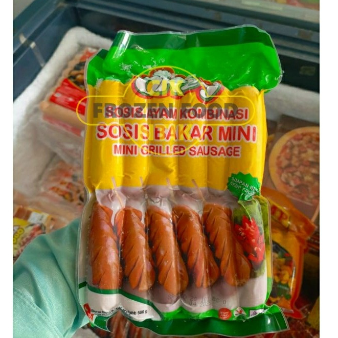 

okey sosis bakar mini Frozen food cik ntik Jambi cemilan jajanan seblak korea jepang