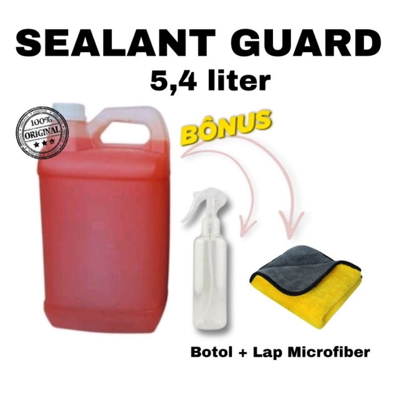 5 Liter/Pengkilap body mobil/sealant guard/pengkilap motor/kilap glosy/efek daun talas