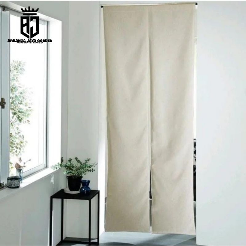 gorden pintu minimalis gorden pintu model tirai jepang noren