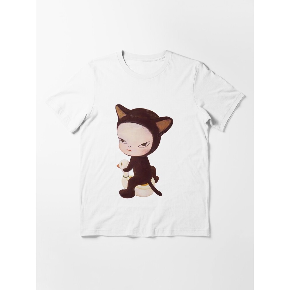 Kaos Lucu Japan art Yoshitomo Nara Cat