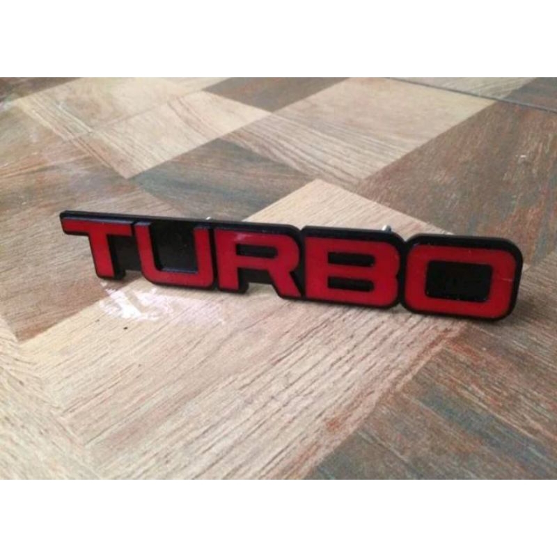 Emblem Turbo Grill Gril Taft GT Rocky Hiline Lampu Bulat