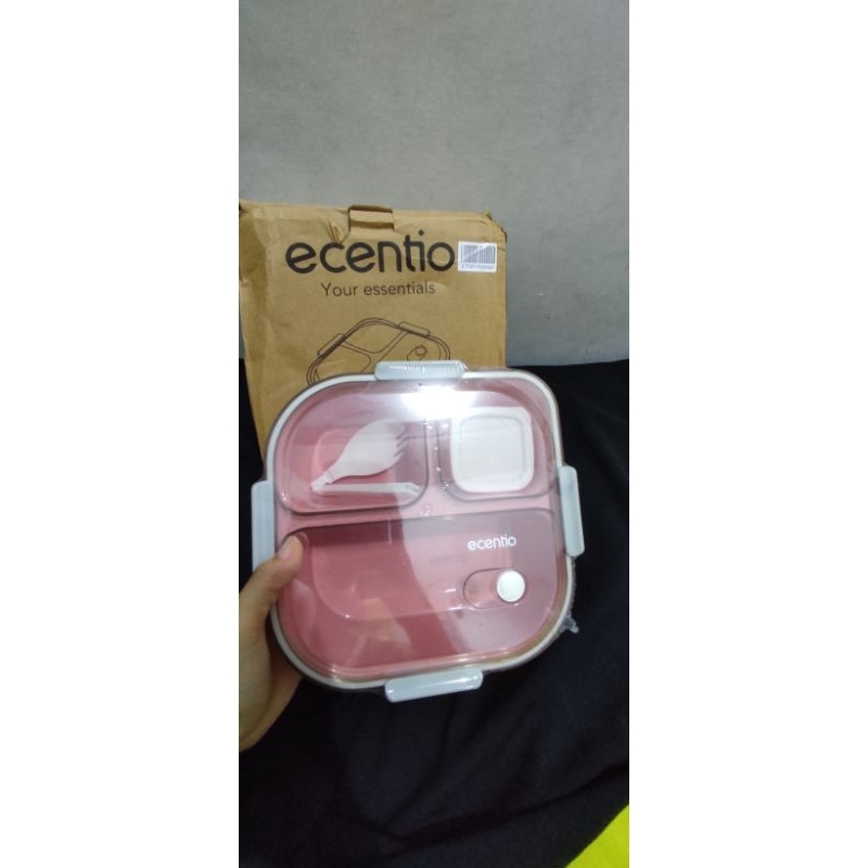 lunch box esensio pink