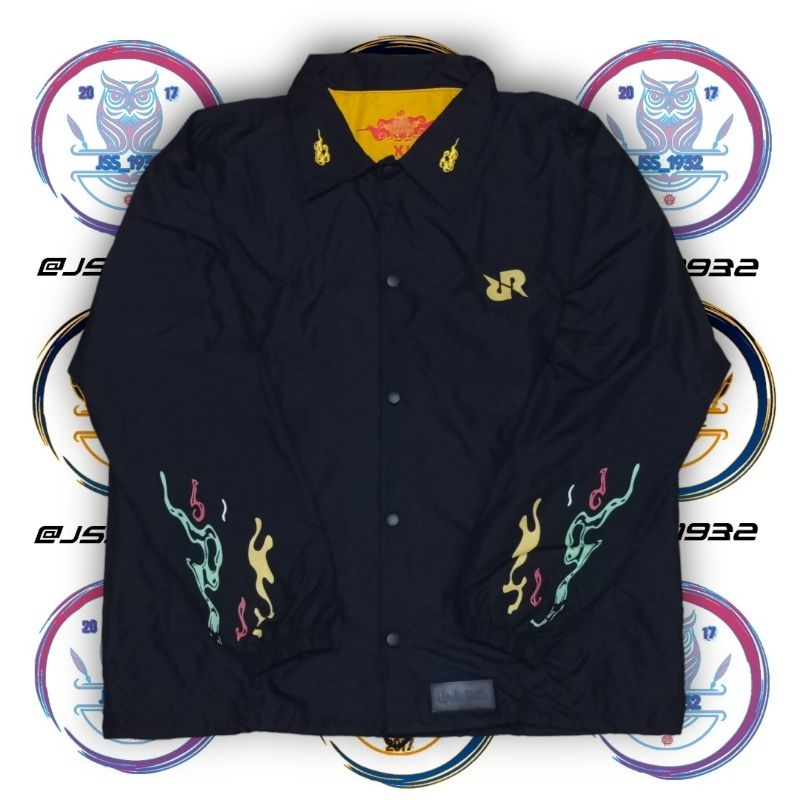 Coach Jacket RRQ - PLAY BEYOND LIMIT - ORIGINAL OFFICIAL MERCHANDISE New Murah Retro Vintage Rare Li