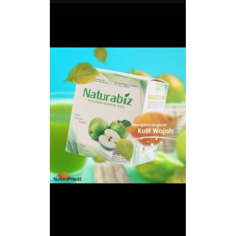 

NATURABIZ Minuman serbuk Apel Naturaworld