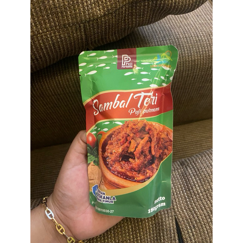 

Sambal Teri Puji Purnama isi 180gr