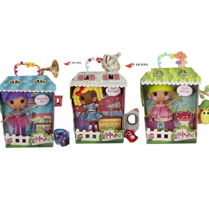 BONEKA LALALOOPSY LARGE DOLL STORM E SKY, DOT STARLIGHT, PIX E FLUTTERS
