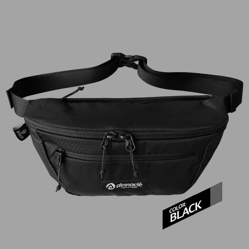 waistbag pinacle zip pack series - tas slempang pinacle zippack original