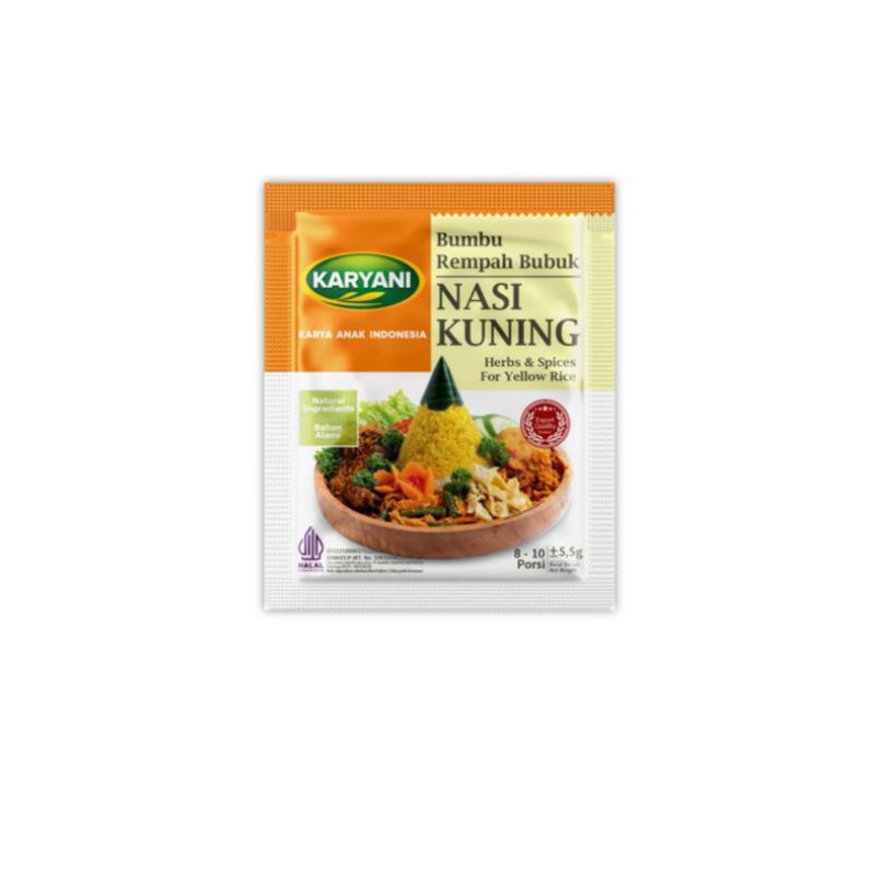 

Bumbu Nasi Kuning Komplit