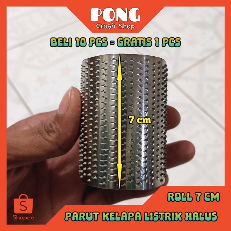Roll Parut Kelapa Mata Pisau Parut Kelapa Ukuran 7 cm HALUS (Untuk Parut Kelapa Manual)
