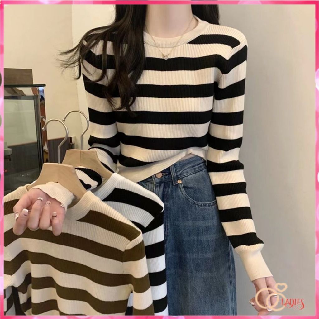 BAJU RAJUT Inner Rajut Turtleneck Lengan Panjang Model Terbaru KOREAN STYLE IMPOR | Dalaman Hijab