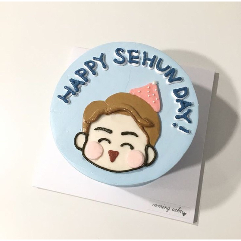

KOREAN CAKE CUSTOM BIRTHDAY CAKE JAKARTA TIMUR