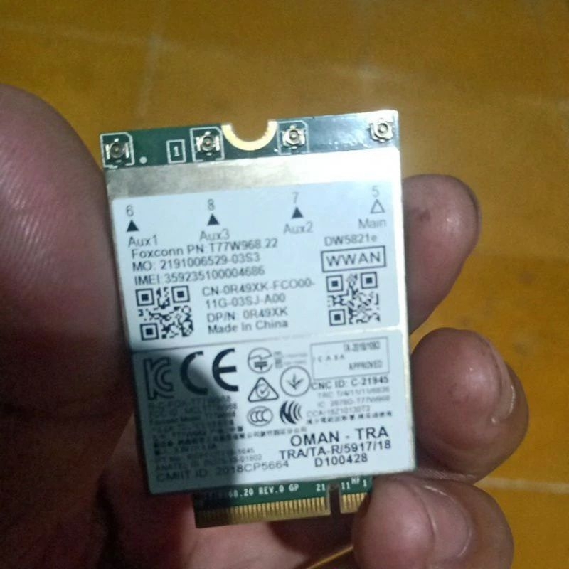 Dell DW5821E Modul Only minus brick