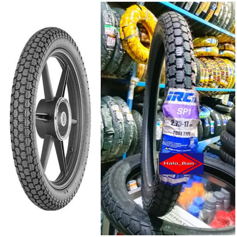 Ban Irc Sp1 275-17 Ban honda Supra Revo Vega Jupiter Smalsh Shogun Ban Ring 17 ban 275-17 ban montor