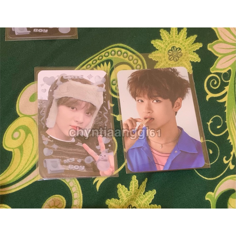 Haechan photocard nct dream 6th anniversary & winter fake photocard