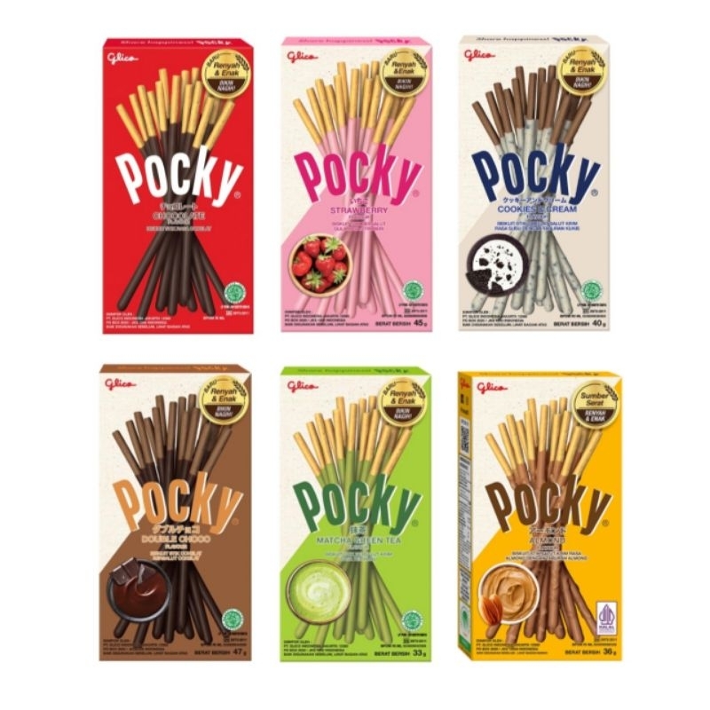 

Pocky Biskuit Stik Isi 10 pcs All Var/ Free Nyam Nyam 3 pcs