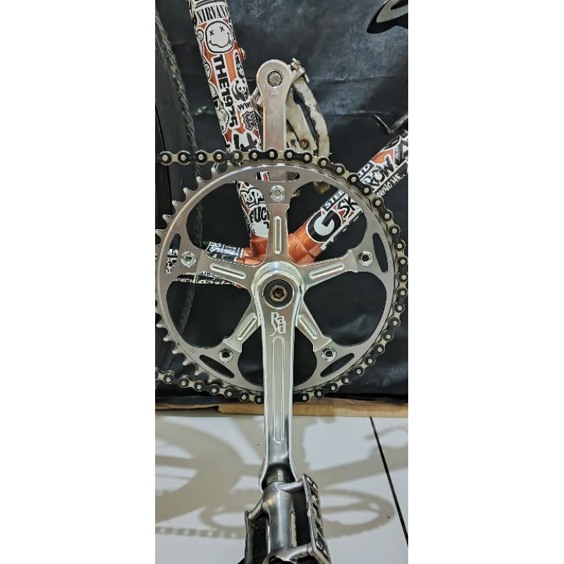 Crank arm rayd pista165mm bcd144