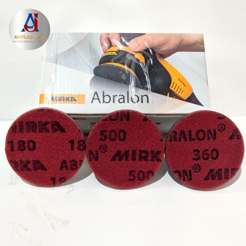 Mirka Abralon 3 inchamplas kaca mobil