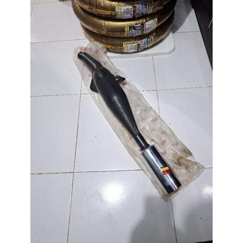 Knalpot f1zr fizr hitam original yamaha