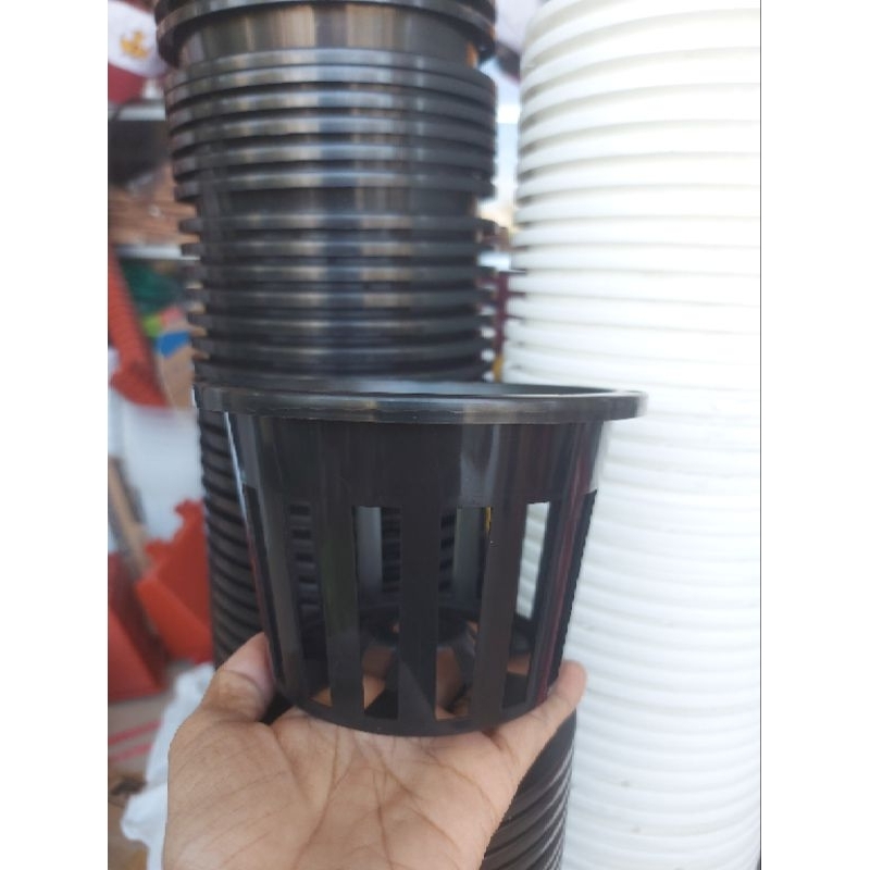 Pot Anggrek Vanda 12 Hitam Pot Anggrek 12