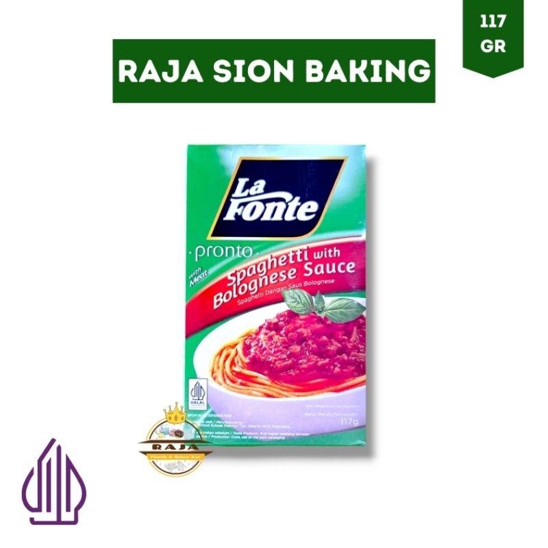 

La Fonte Spaghetti Saus Bolognese 117gr