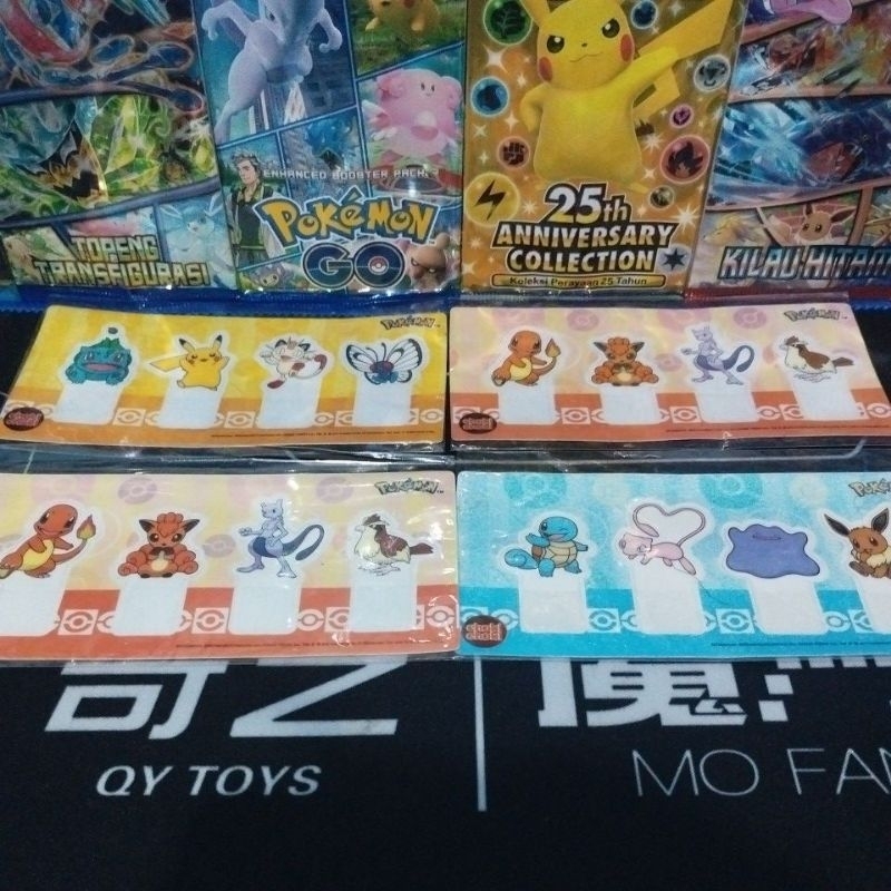 

Pembatas buku choki choki surprise pokemon