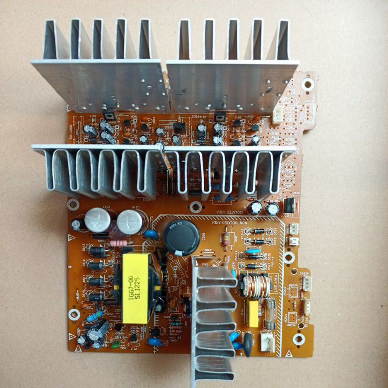Mesin speaker aktif polytron pas 67/68