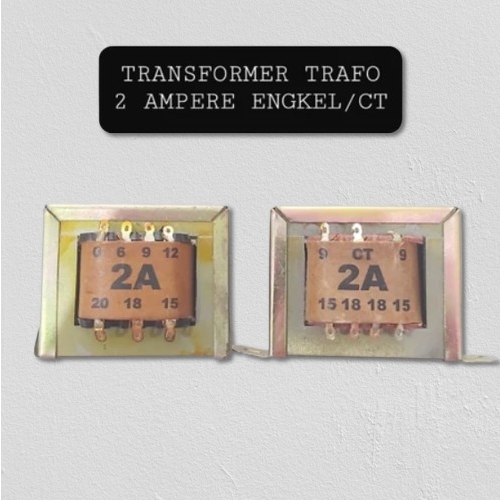 Trafo 2A/20V CT & Engkel - Transformer 2A 20V Travo 2A CT / Engkel Travo 2A Trafo CT 2A Trafo Engkel