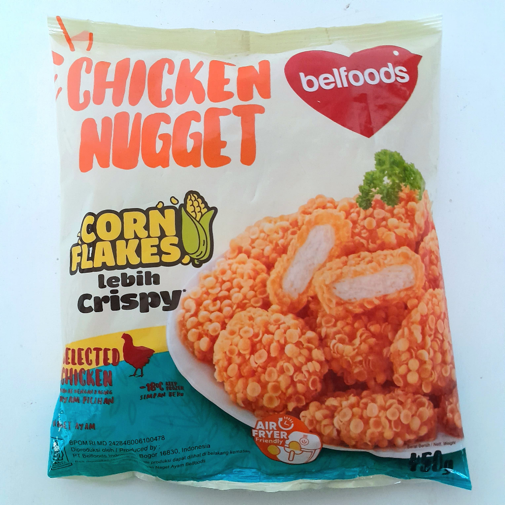 

BELFOODS nugget corn flakes 450gr