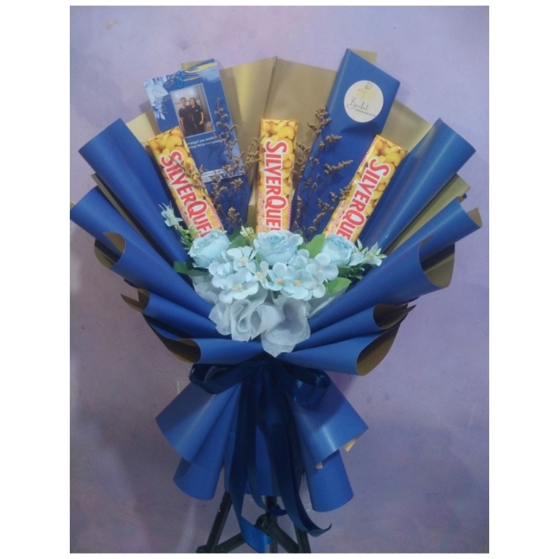 

Buket Bunga 3 Cokelat Silverqueen