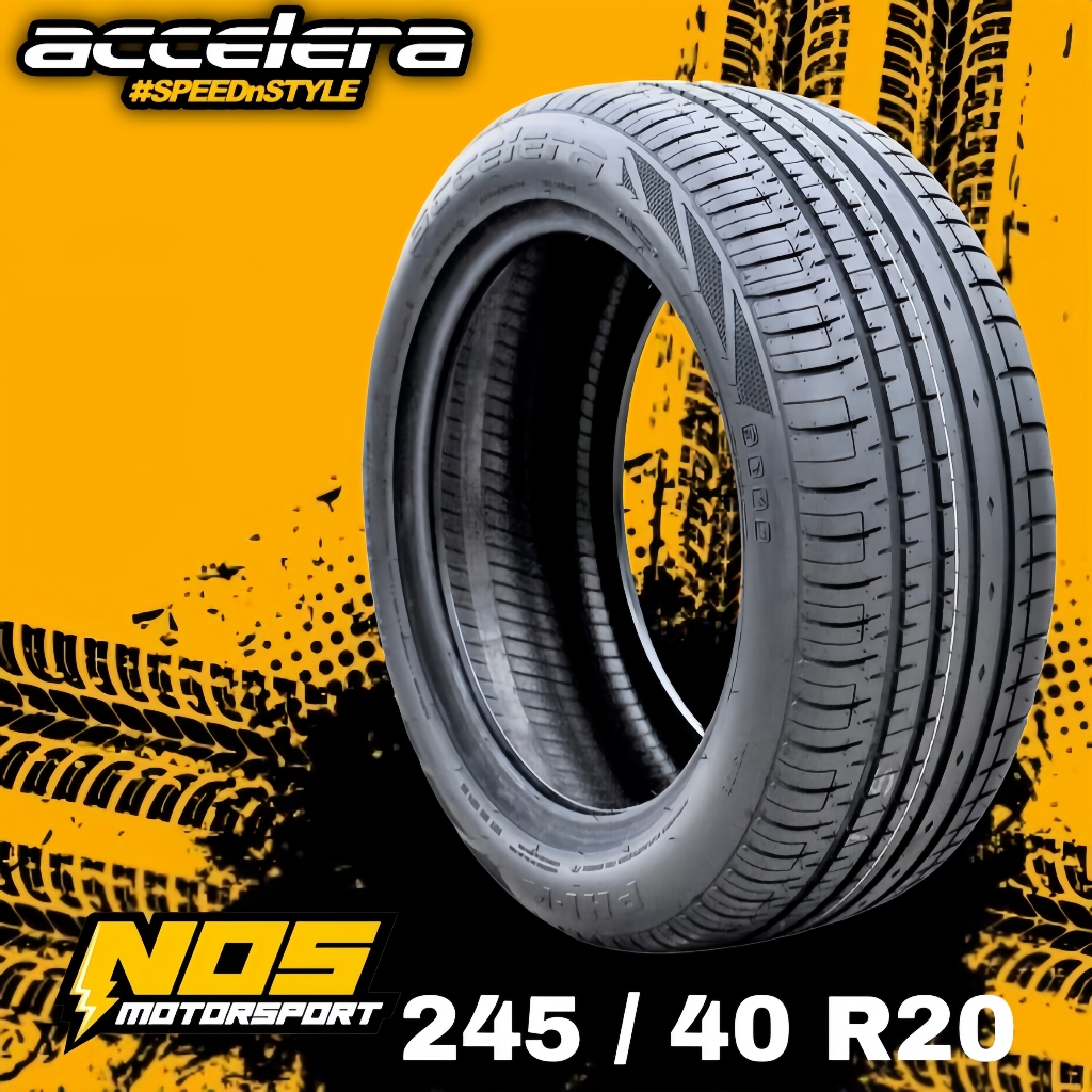 BAN MOBIL 245 40 R20 ACCELERA PHI-R BAN TUBLES RING 20 245/40 MURAH BERKUALITAS