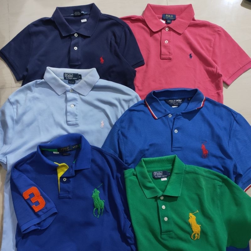 polo ralph lauren small and big logo poloshirt