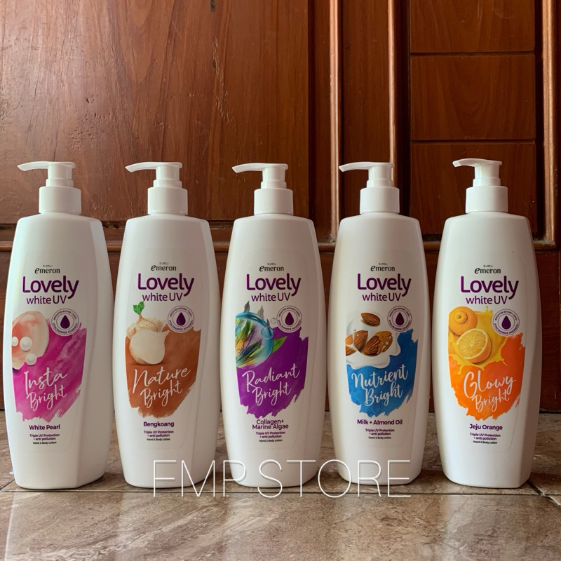 Emeron Lovely Hand Body Lotion Emeron Lovely White 500ml