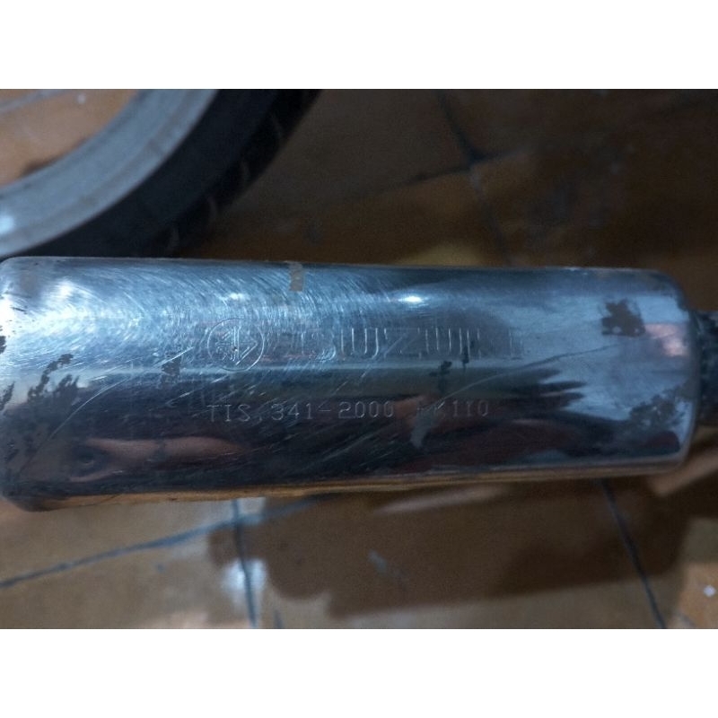 knalpot / exhoush . Suzuki RK cool