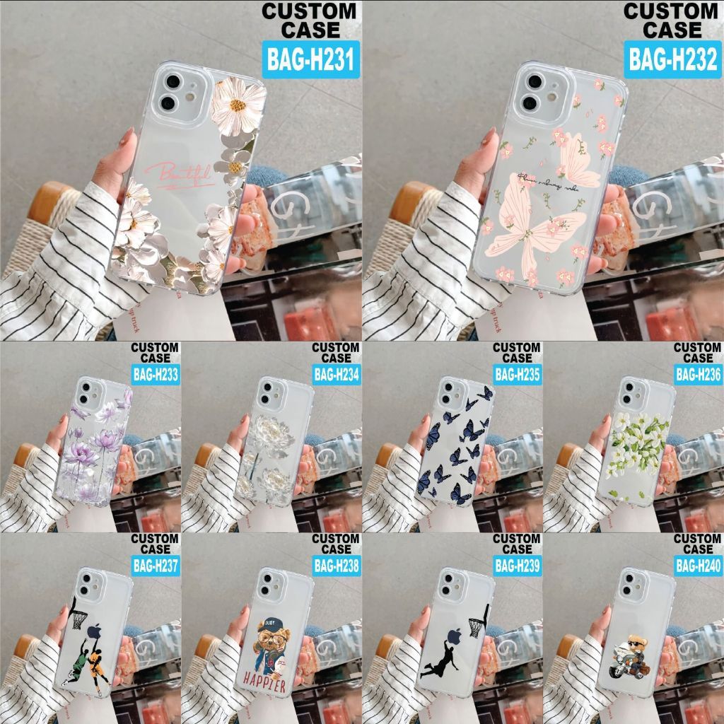 TECHNO POP 8 /POVA 5/POVA 4/POVA 4 Pro/NOVA NEO 3/NOVA NEO 2 Case gambar BAG Kode H231-H240 Terbaru 